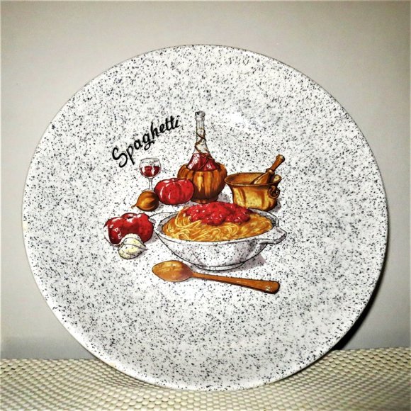Pasta Sphagetti Large Ceramic Serving Bowl 12 3/4 inches Made in Italy - Picture 1 of 4